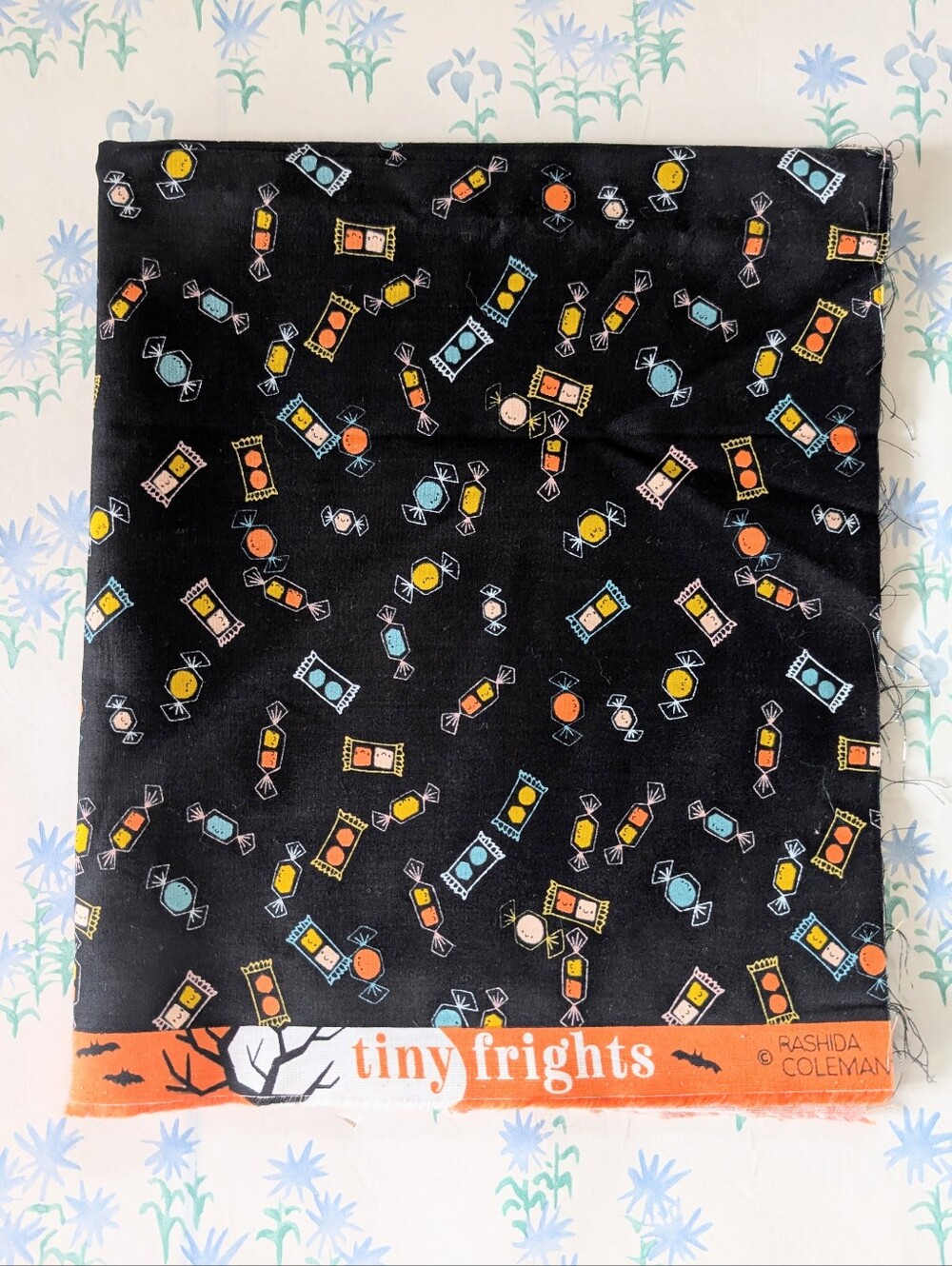 Ruby Star Society Tiny Frights Tossed Candy Fabric Rashida Coleman Half Yard NEW